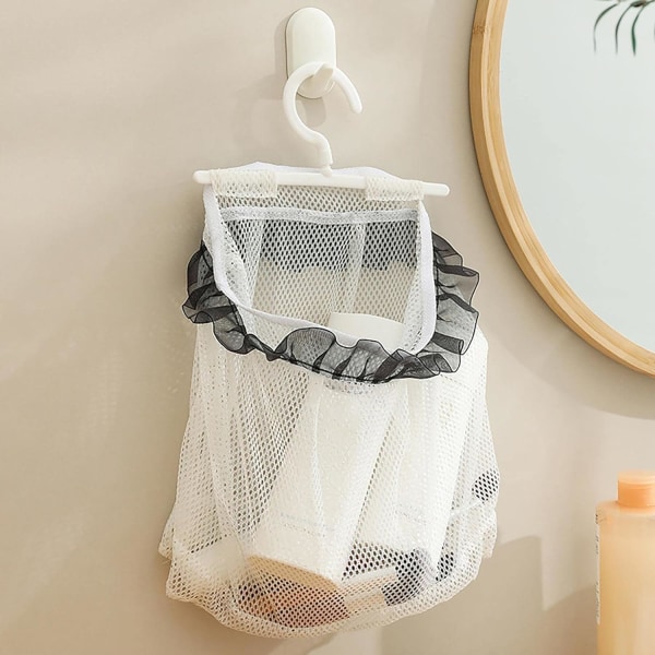 Klädförvaringsnätpåse - tvättkorg för flera användningsområden med 360 ,ZQKLA