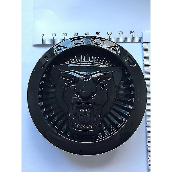 Jaguar Grille Badge - Sort 86mm