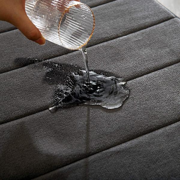 Entrématta Badmatta i Minnesskum Hydrofilt Pebble Design Su