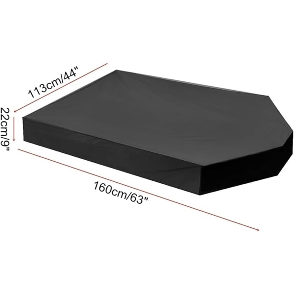 Havesandkasse presenning Oxford vandtæt støvtæt sandkasse, ZQKLA