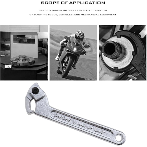 The Lord of the Tools Skiftnyckel C-Krok Justerbar Motorcykel Su,ZQKLA