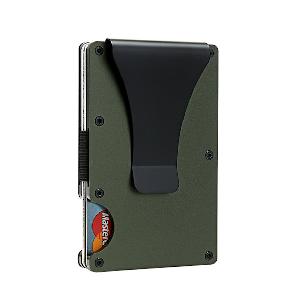 2 kpl minimalistisia lompakoita miehille, luottokorttikotelo RFID Bl, ZQKLA