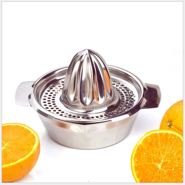 Manuel citruspresser, vaskbar rustfrit stål citron appelsin L, ZQKLA
