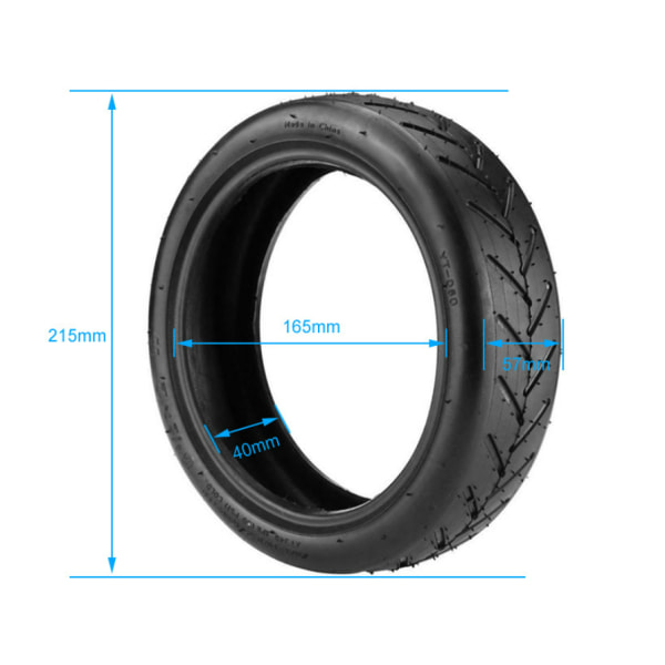 2-pack punkteringsresistenta däck 8,5 tum för M365/PRO-scootrar 2 tires