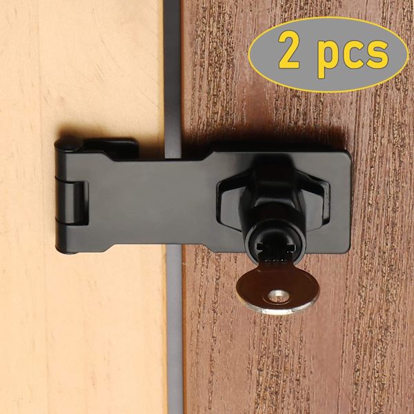 Spänne för Lås, Metall Låsbeslag, 2-pack 3 Tums Lås, ZQKLA
