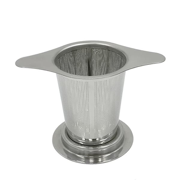Teifilter, 304 Rustfritt Stål Finmaskete Infuser, Håndtak, ZQKLA