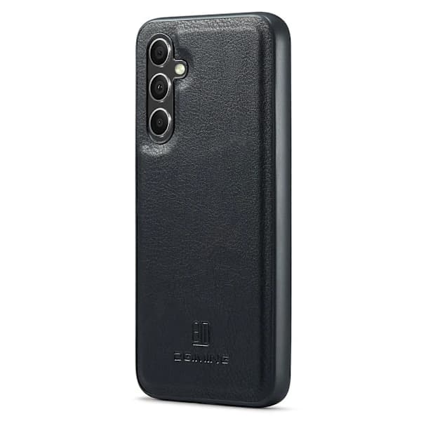DG MING Samsung S25 2-i-1 Magnetisk Pung Etui - Sort Sort,su