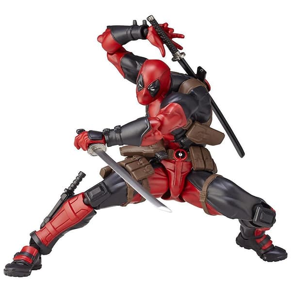 Deadpool Actionfigur Modell Dukke Skrivebords Ornament Dekor Barneleker