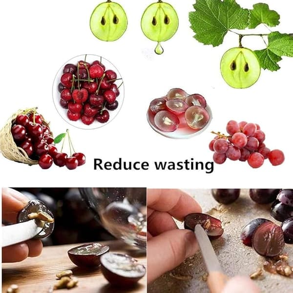 Cherrytomater, cherrydruer, små tomater og annen frukt kutter