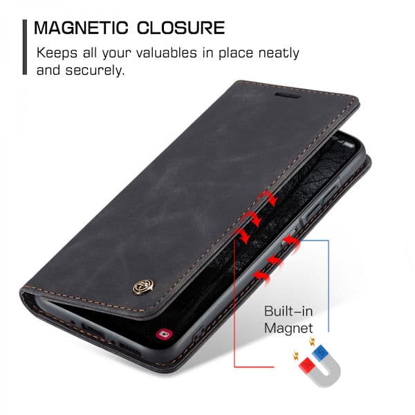 CaseMe Slim Pung Etui Samsung Galaxy A17 Sort, su