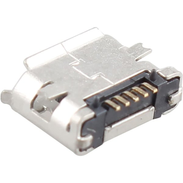 10-pack Micro USB Typ B Hona Kontakt 180 Grader 5 Pin S, ZQKLA