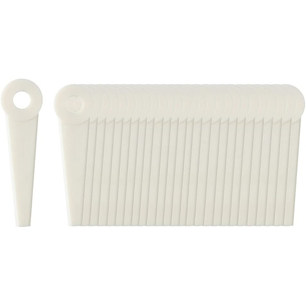 25 stk. Erstatningsblad for Stihl Polycut Kantklipper 5-3,6-3,7-3,ZQKLA