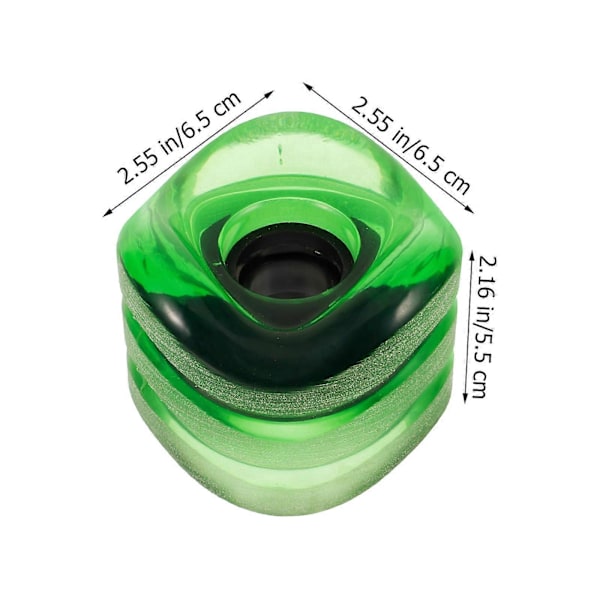 Longboard Formet Hjul Skateboard Hjul Udskiftning Buet Hjul Skateboard Hjul