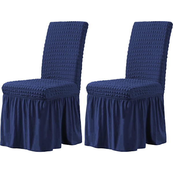 Stretchiga Universal Easy Fitted Matstolsöverdrag, ZQKLA
