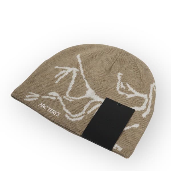 Arc'teryx Bird Head Toque Mössa Khaki Merinoull Stickad Vintermössa Unisex khaki