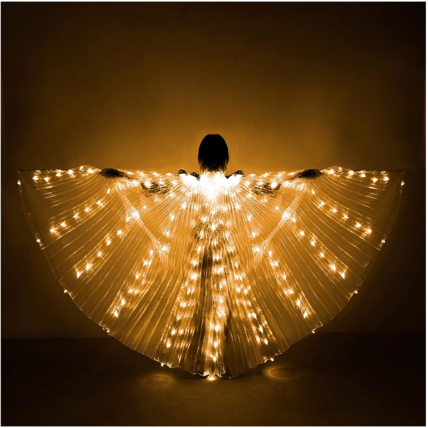 LED Lights Belly Dance Isis Wings - Bellydance Glow Angel da,ZQKLA