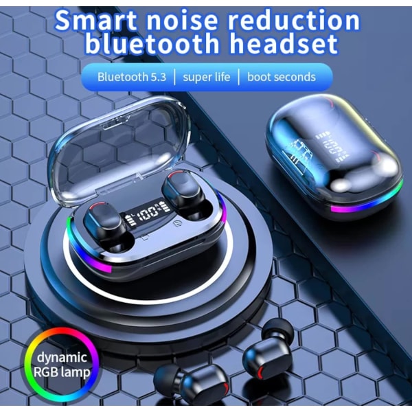 Langattomat Bluetooth 5.3 In-Ear -kuulokkeet IPX7 Vedenpitävät Spo, ZQKLA