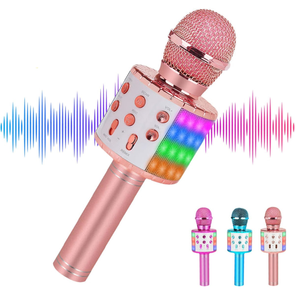 Karaokemikrofon til legetøj til børn: 4 5 6 7 8-årig pige Bi,ZQKLA