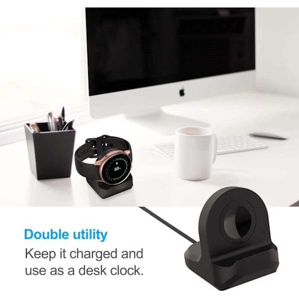 Kompatibel med Samsung Galaxy Watch 5/5 Pro Oplader Stand, ZQKLA