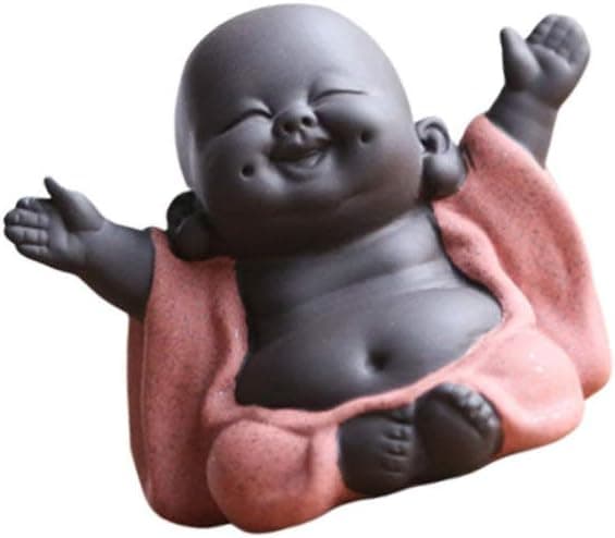 （Den röda Daji-munken）Keramiska Buddha-statyer och figurer -,ZQKLA