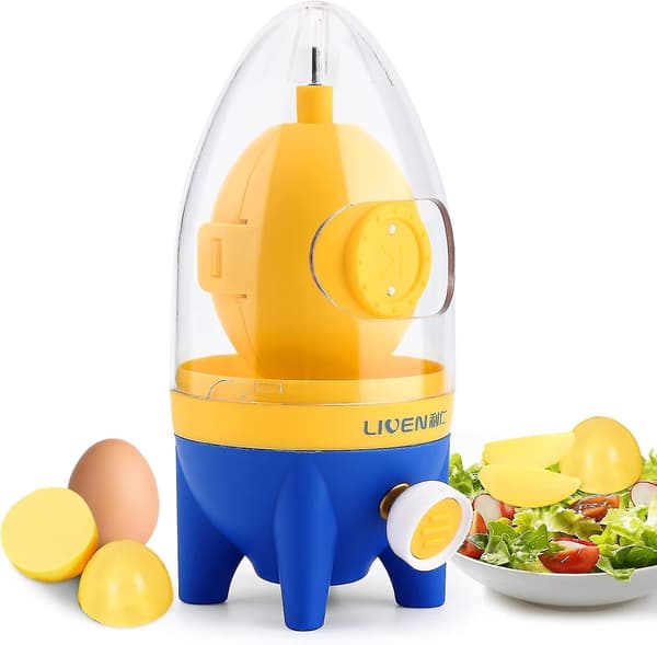 Egg Homogenisator Manuell Trekker, Egg Spinner For Kokte Gylne Egg