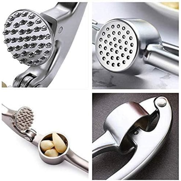 Garlic Press Crusher Professional Stainless Steel Heavy Duty Minc