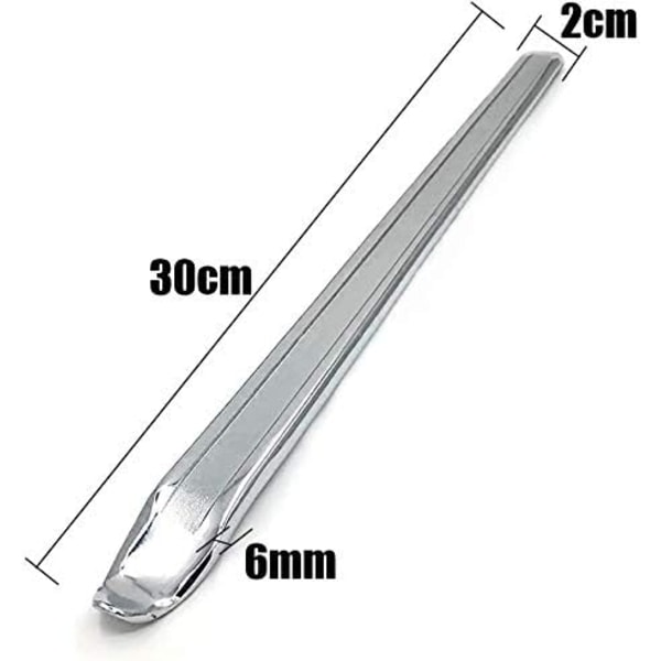 3 kpl Rengasvivut, 30 cm Mangaaniterästä Rengasvivut Lusikat, ZQKLA