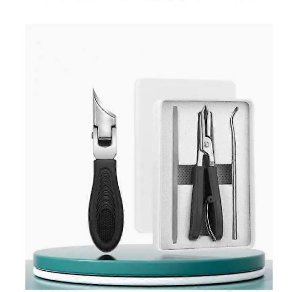 Örn Näbb Vinklade Nagelknipsare, Supervassa Snedställda Nagelknipsare Black 1 set