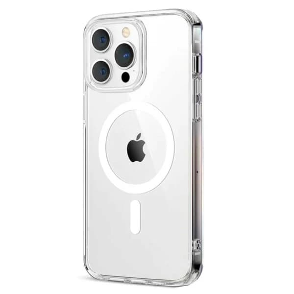 iPhone 13 Pro Max Magsafe Mobilskal Gennemsigtigt transparent, su