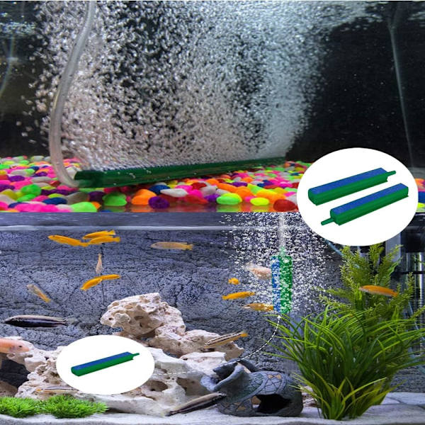 6 stk. Luftsten Stænger Boble Diffuser Akvarium Luftsten Aqua,ZQKLA