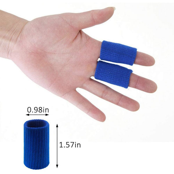 20 stk Fingerbeskyttere, Sport Fingerhylser, ZQKLA