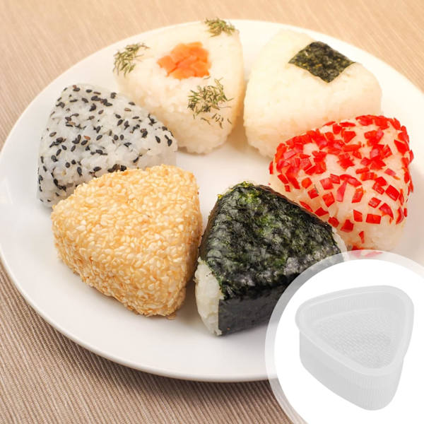 (Transparent) Sushiform, 4 st Triangulära Sushiformar, Form, N,ZQKLA
