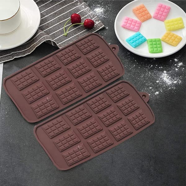 Chokoladeforme, Mini Chokolade Silikoneforme, 12 Hulrum No,ZQKLA