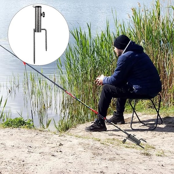 Avtakbart paraplystativ, plenplugger for paraplyer, strand, ZQKLA