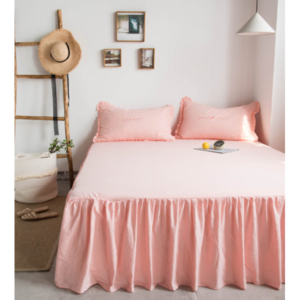 Wrap Around Solid Microfiber Luksus Hotel Kvalitets Stof Seng, ZQKLA