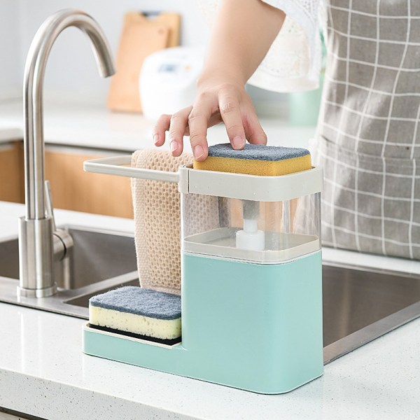 Multifunktionell Cleanser Essence Dispenser Handdukshållare Liquid So