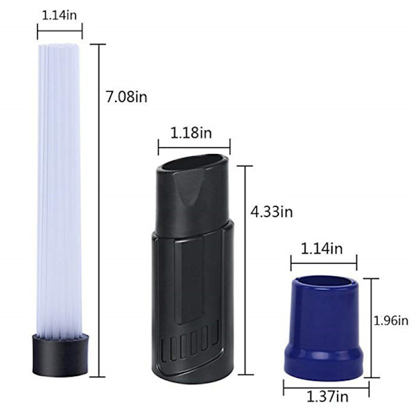 2-pack Sugrör för Multifunktionell Dammsugare, ZQKLA