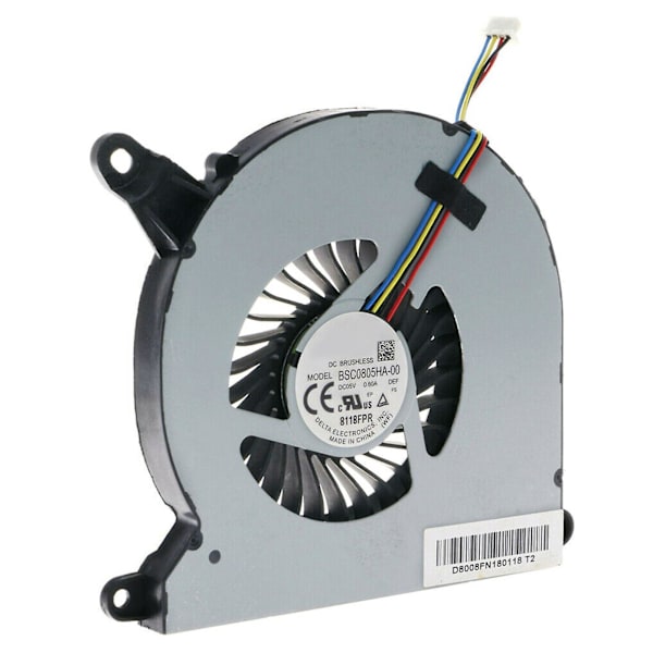 Bsc0805ha-00 Børsteløs Notebook CPU Køleventilator Radiator Til Intel Nuc8i7beh