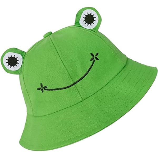 Frog Bob til voksne, Frog Bob Adult Hat, Fisherman Hat, Cott,ZQKLA
