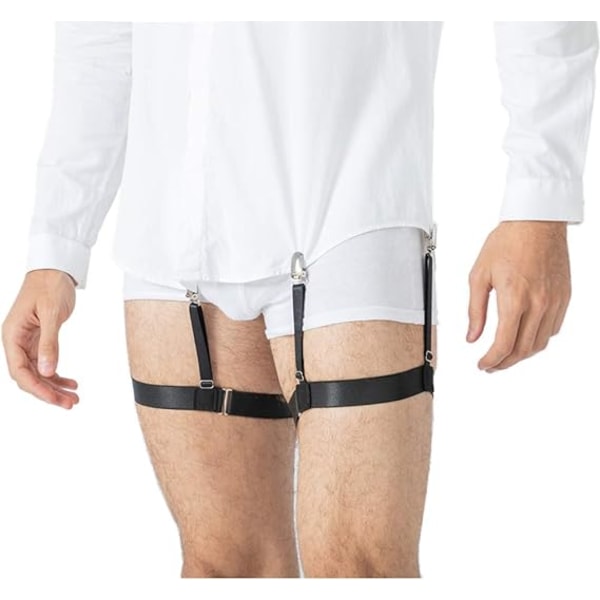 Men's Shirt Stays for Shirt Tucking, Shirt Garter and holder,ZQKLA