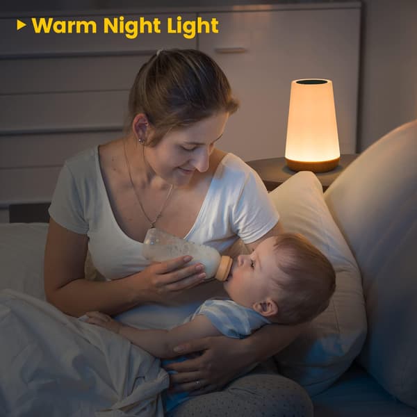 Touch Lampe, Bærbar Skrivebords Sensorstyret Natlampe