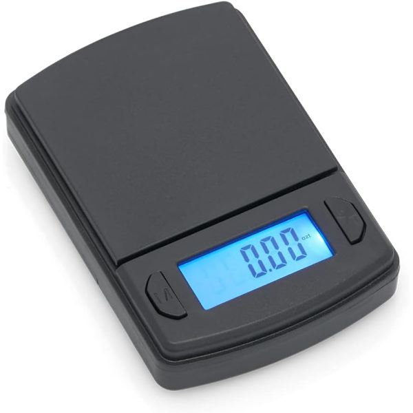Fast Weigh Digital Præcisions Lommevægt 500g x 0,01g (Sort, ZQKLA)