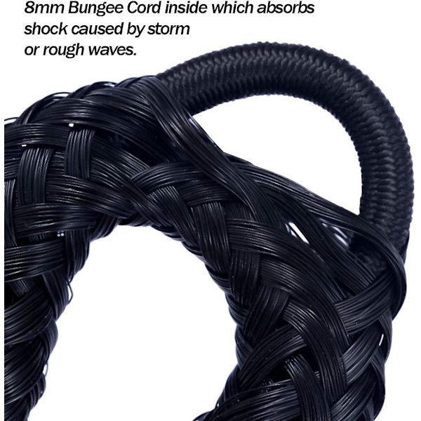 Elastisk förtöjningslina för båtar, ZQKLA