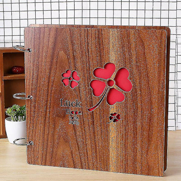 Fotoalbum Scrapbook 12x12 Tommer Tre DIY Album Bok Med 60