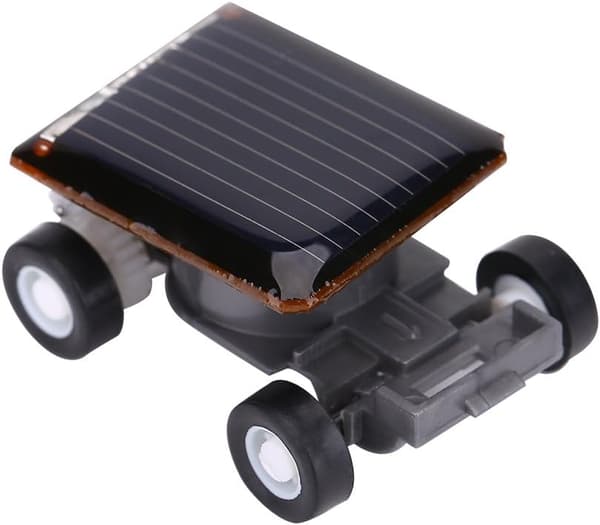 Solbil, Mini Solcellsdriven Leksaksbil för Barn, Hjärnträning, ZQKLA