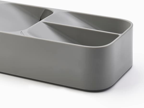 Kompakt Bestickslådsorganisatör, 5 Fack, Rymmer 24+ Delar