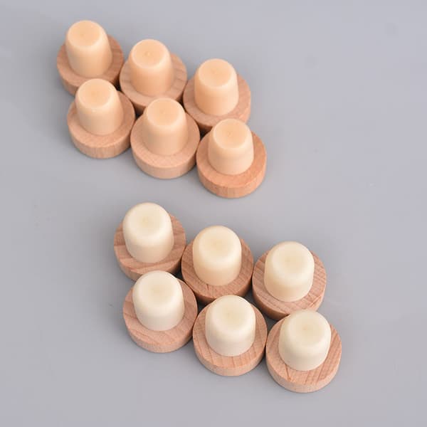 9-pack Vinflaska T-formad Propp, Korkpropp, Återanvändbar T, ZQKLA