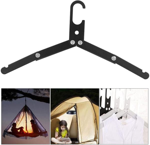 Multifunksjonell sammenleggbar kleshenger i aluminiumslegering for ,ZQKLA