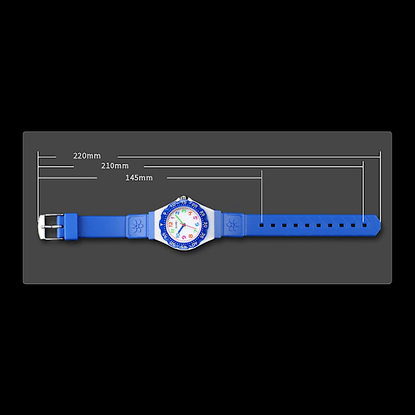 SKMEI 1483 Barnklocka Vattentät 50m Pojkar Flickor Analog Sport Red