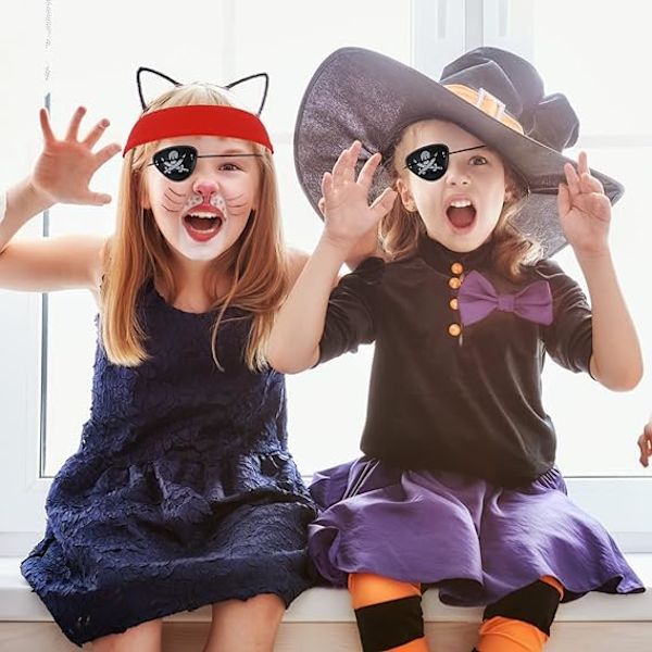 6 osaa Pirattiasuvarusteita Halloweenille Naisille Vintage, ZQKLA